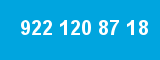 922 120 87 18 922 120 87 18